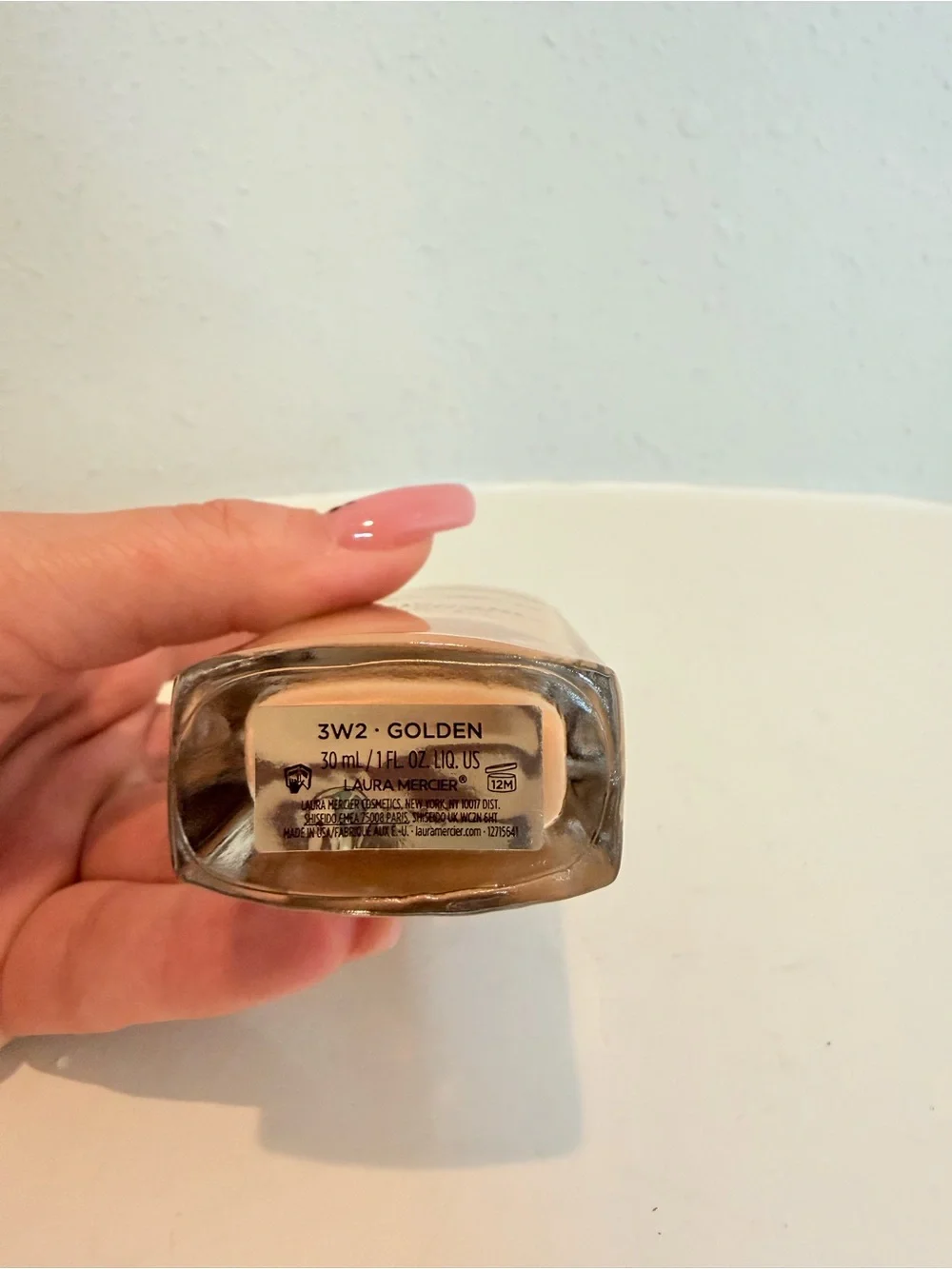 Laura Mercier Flawless Lumiere Radiance Perfecting Foundation 3W2 Golden NIB